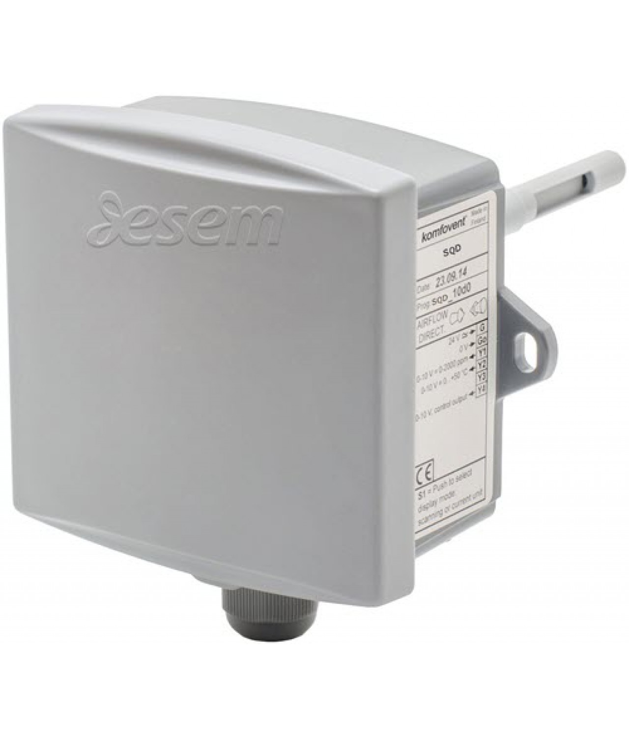 SQD - duct air quality and temperature sensor