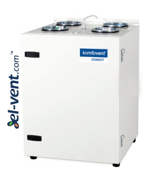 Priešsrovinis rekuperatorius Domekt-CF-250-V, 211 m³/h Priešsrovinis rekuperatorius Domekt-CF-250-V, 211 m³/h