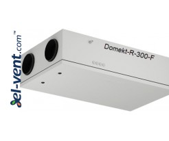 Приточно-вытяжная установка с ротационным теплообменником Domekt-R-300-F, 310 м³/ч