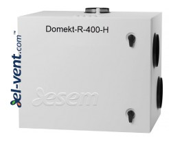 Rotary heat and energy recovery unit Domekt-R-400-H, 460 m³/h