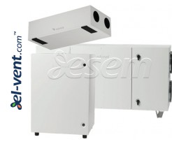 Air handling units with counterflow plate heat exchangers Domekt CF