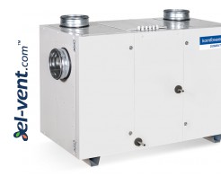 RHP Standard heat recovery units with rotary exchanger and heat pump