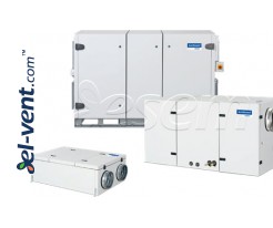 Verso CF air handling units with counterflow plate heat exchangers