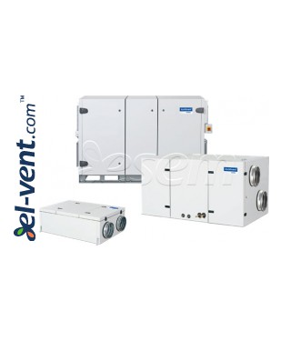 Verso CF air handling units with counterflow plate heat exchangers