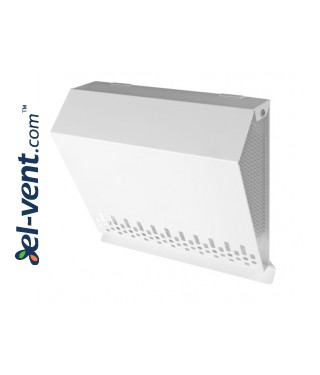 Dekoratyvinės lauko ventiliacijos grotelės iš cinkuoto plieno DECO VCSM white, oro padavimui Dekoratyvinės lauko ventiliacijos grotelės iš cinkuoto plieno DECO VCSM white, oro padavimui