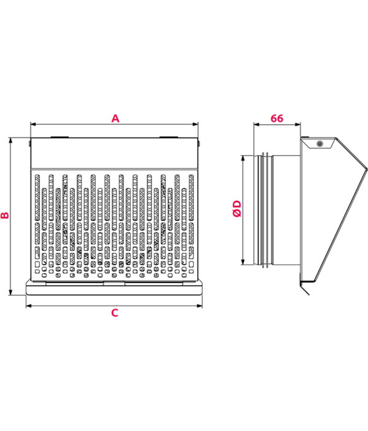 DECO VWSM inox - drawing