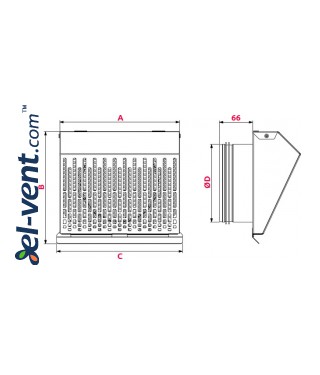 DECO VWSM inox - drawing