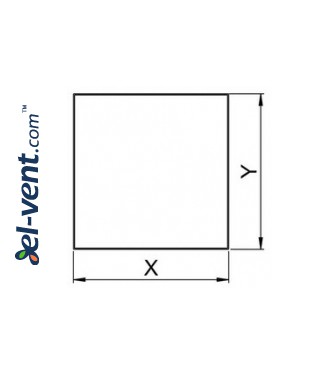 Interior panel PTG125 - TRAX glass, drawing No.1 Interior panel PTG125 - TRAX glass, drawing No.1