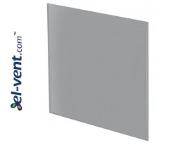Interjerinis dangtelis PTGG100M - TRAX GLASS grey matte