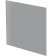 Fan panel PTGG100/125M - grey matte glass