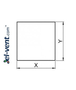 Interior panel PTI125 -TRAX inox, drawing No.1 Interior panel PTI125 -TRAX inox, drawing No.1