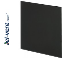 Interior panel PTGB100M - TRAX GLASS black matte