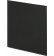 Fan panel PTGB100/125M - black matte glass