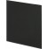 Interjerinis dangtelis PTGB100M - TRAX GLASS black matte