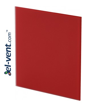 Interjerinis dangtelis PTGR100M - TRAX GLASS red matte