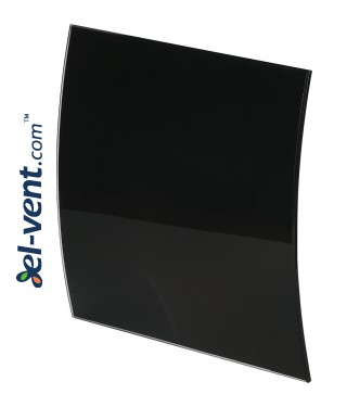 Fan panel PEGB100P - black polished glass