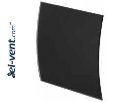 Interior panel PEGB100M - ESCUDO GLASS black matte