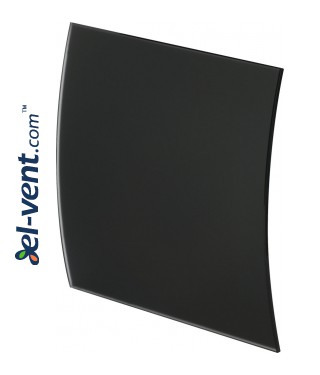 Interjerinis dangtelis PEGB100M - ESCUDO GLASS black matte