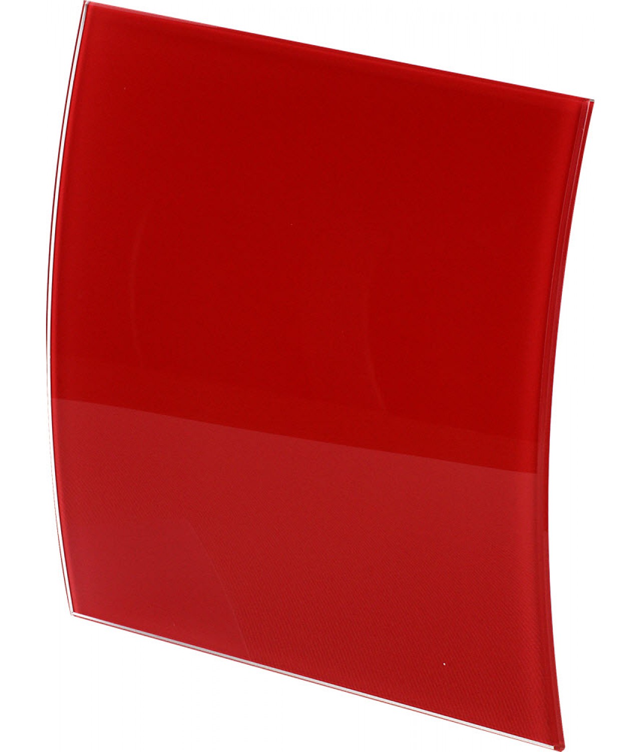 Fan panel PEGR100P - red polished glass