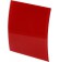 Fan panel PEGR100P - red polished glass