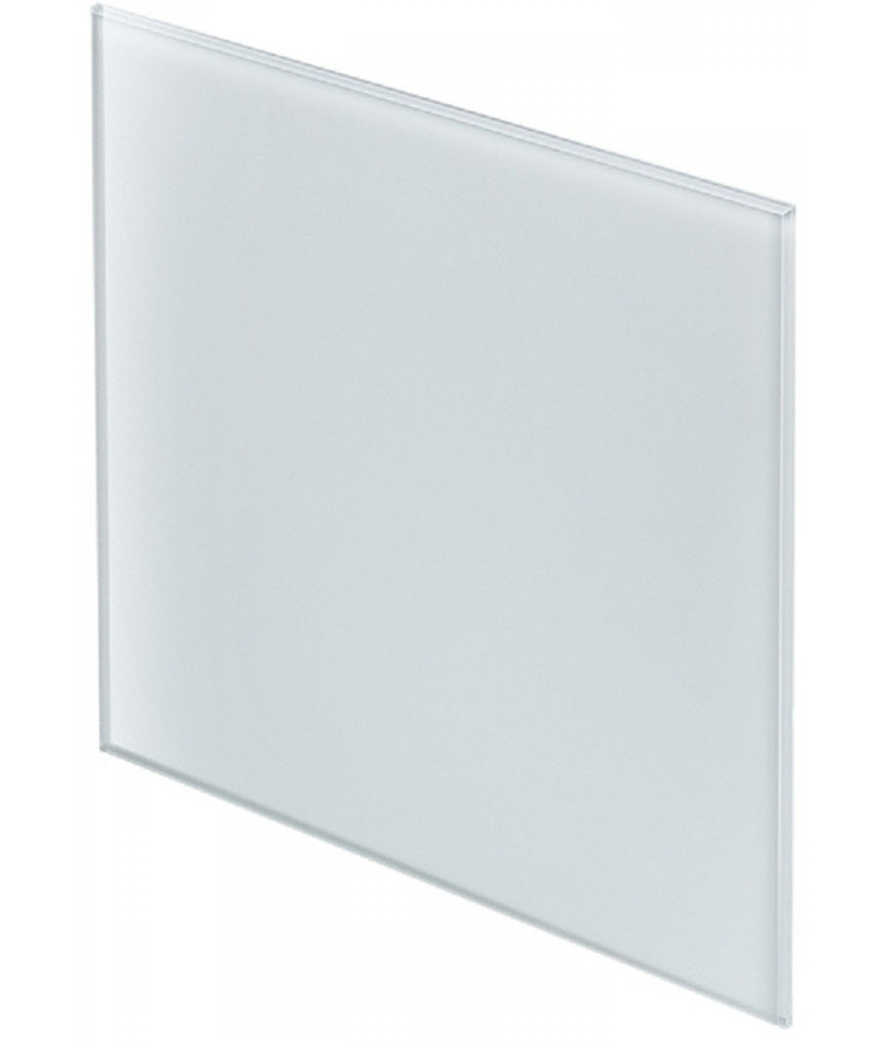 Fan panel PTG100/125 - white matte glass
