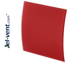 Interjerinis dangtelis PEGR100M - ESCUDO GLASS red matte