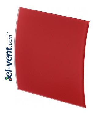 Fan panel PEGR100M - red matte glass