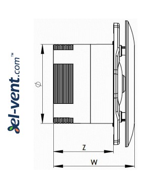 Drawing No.1 ORBIT125, Ø125 mm Drawing No.1 ORBIT125, Ø125 mm