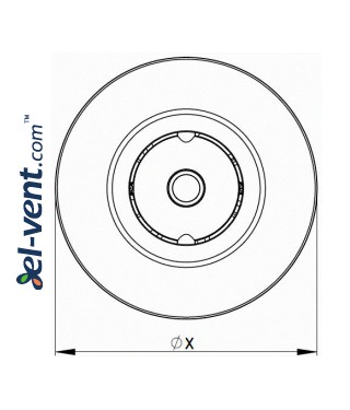 Drawing No.3 ORBIT125, Ø125 mm Drawing No.3 ORBIT125, Ø125 mm