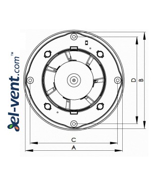 Drawing No.2 ORBIT100T, Ø100 mm Drawing No.2 ORBIT100T, Ø100 mm