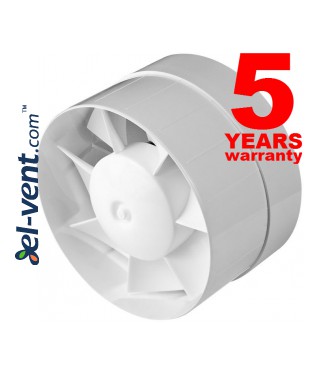Duct fan with ball bearings and timer TURBO150T, Ø150 mm Duct fan with ball bearings and timer TURBO150T, Ø150 mm