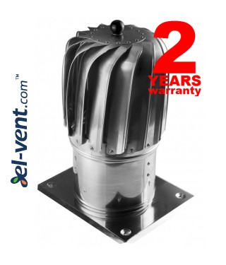 Cylinder rotating chimney cowl - aluminum