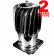 Cylinder rotating chimney cowl  - stainless steel