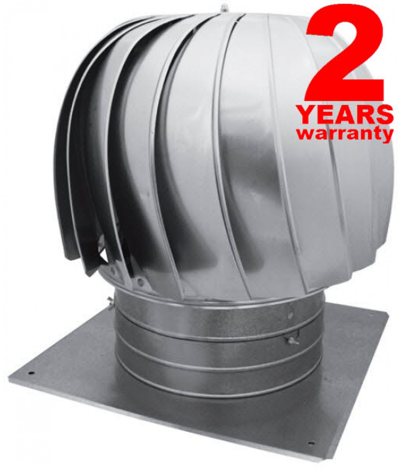 Rotating chimney cowls with ball bearings, aluminum TURBO-AL