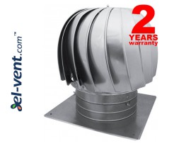 Rotating chimney cowls with ball bearings, aluminum TURBO-AL