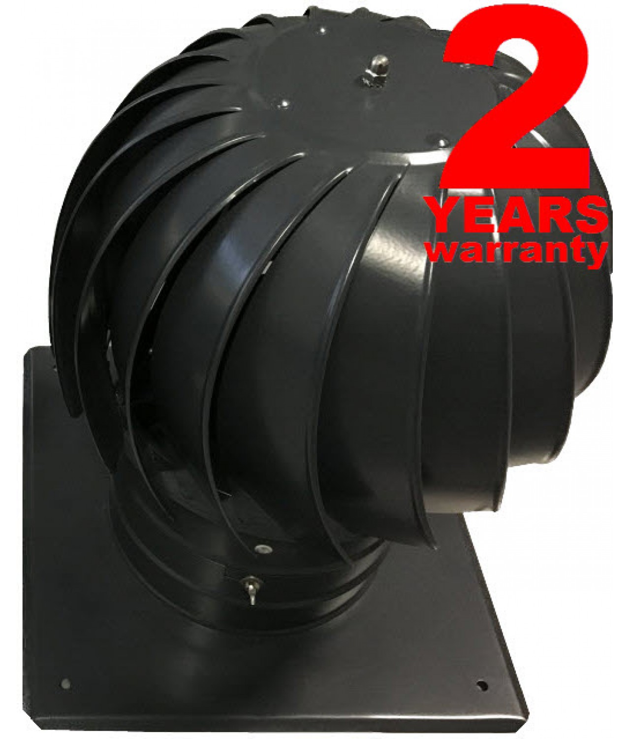 Rotating chimney cowls coated, with ball bearings TURBO-RAL