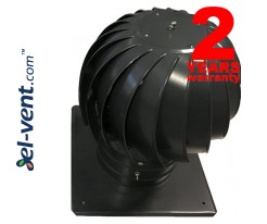 Rotating chimney cowls coated, with ball bearings TURBO-RAL