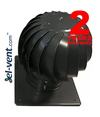 Rotating chimney cowls coated, with ball bearings TURBO-RAL