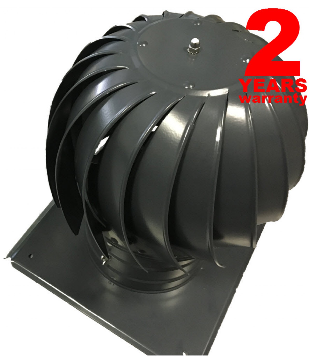 Rotating chimney cowls coated, with ball bearings MINI-TURBO-RAL