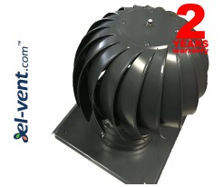 Rotating chimney cowls coated, with ball bearings MINI-TURBO-RAL