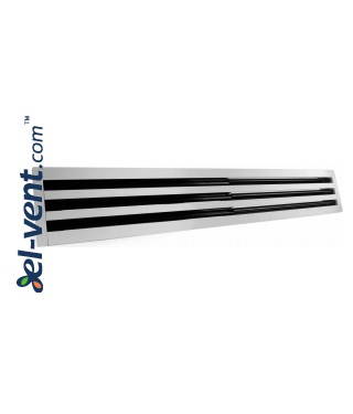 Aluminum linear slotted diffusers PLD