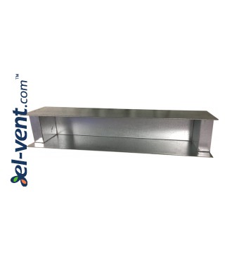 Plenum box for linear slotted diffuser PLDDT2/495