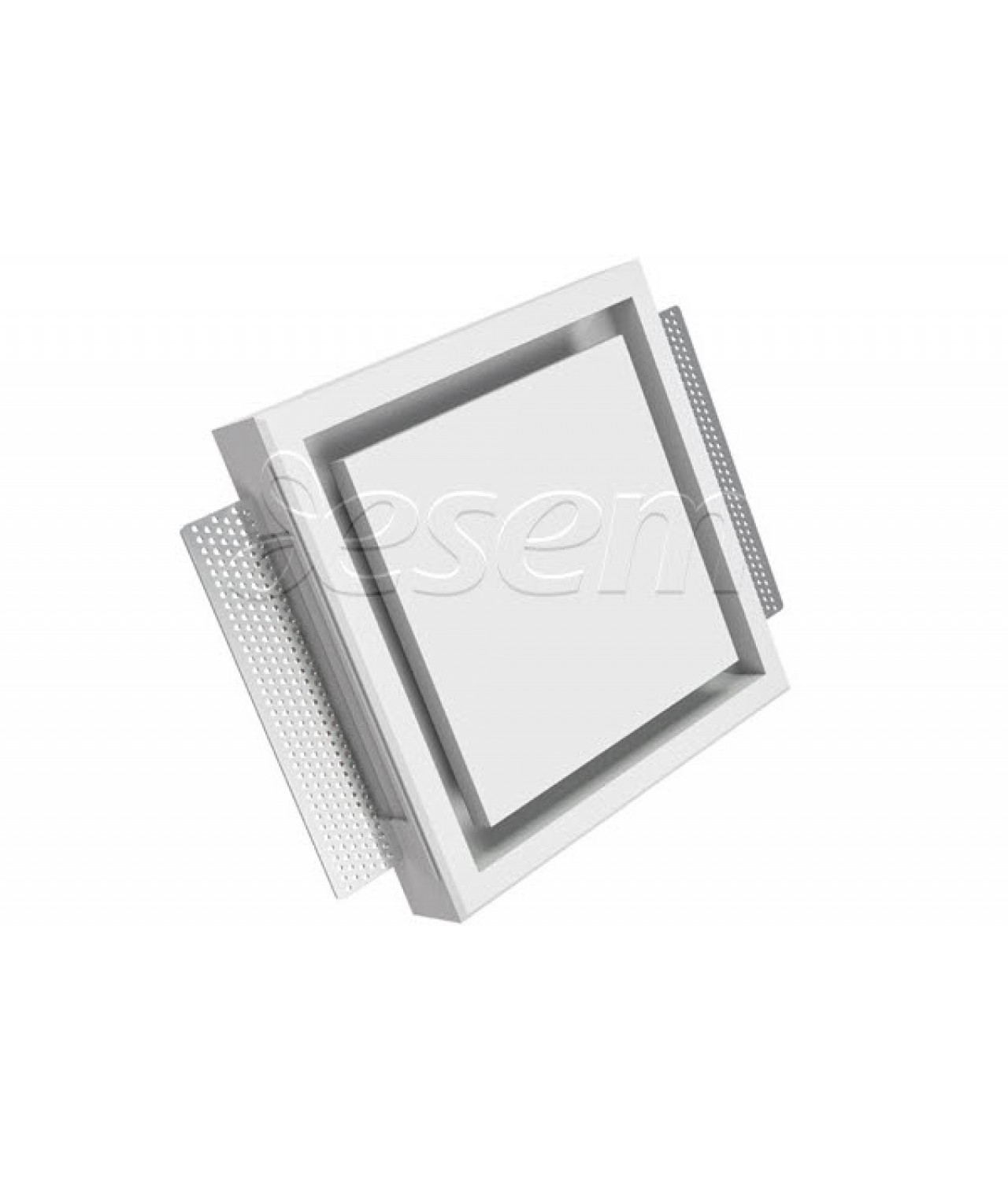 FRAMELESS gypsum diffusers KVADRO - square