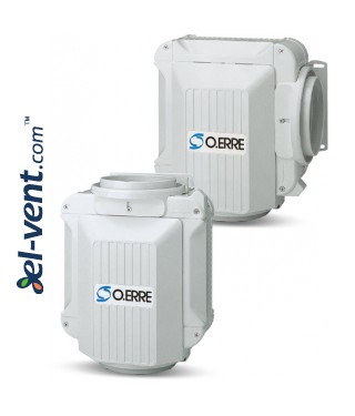 Centrifugal in-line or angle mounted fans ASPIRODOR165 ≤165 m³/h Centrifugal in-line or angle mounted fans ASPIRODOR165 ≤165 m³/h