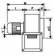 Centrifugal fans CB ≤1450 m³/h - drawing No.2