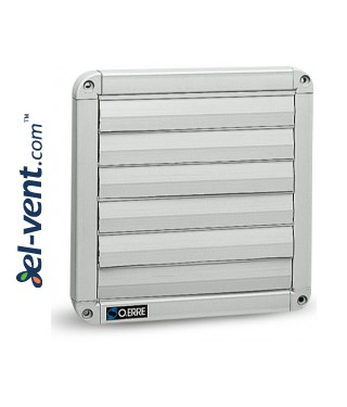 Gravity louvers GG200, 310x310 mm Gravity louvers GG200, 310x310 mm
