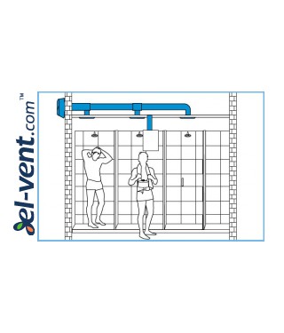 Mounting example No.1 OUTDOOR ≤400 m³/h Mounting example No.1 OUTDOOR ≤400 m³/h