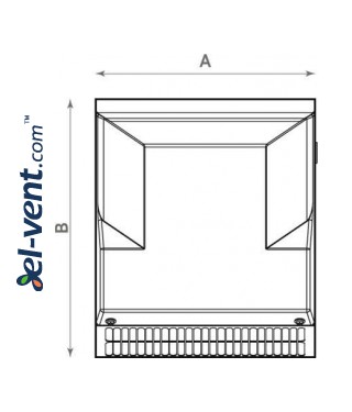 Drawing No.1 OUTDOOR ≤400 m³/h Drawing No.1 OUTDOOR ≤400 m³/h