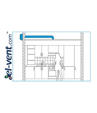 Mounting example No.2 OUTDOOR ≤400 m³/h Mounting example No.2 OUTDOOR ≤400 m³/h