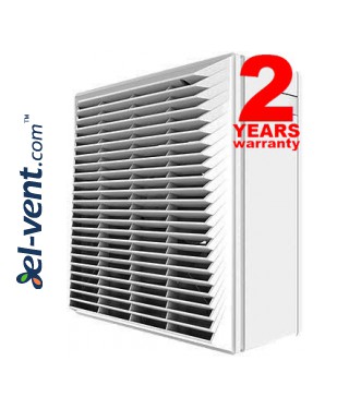 Window fan with automatic shutter SMART Window fan with automatic shutter SMART
